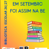 Em setembro, foi assim  na BE AEMM!
